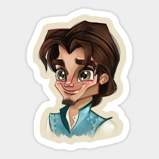 Flynn Sticker by abzhakim